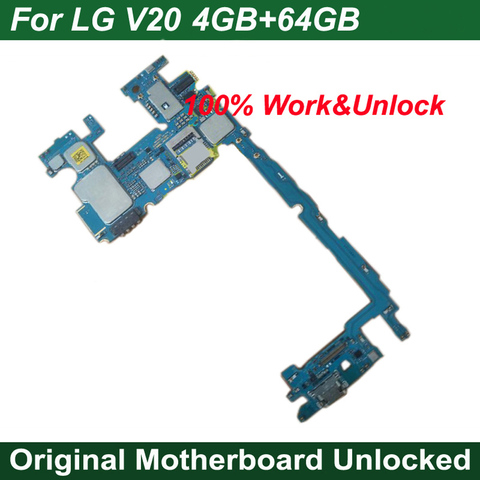 HAOYUAN. P.W Plein Travail D'origine Déverrouiller Électronique Carte Mère Antenne Pour LG V20 H910 H918 F800 H990N LS998 US996 VS995 ► Photo 1/1