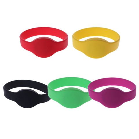 Bracelet RFID en Silicone, 125khz, EM4100 TK4100, carte d'identité, lecture seule ► Photo 1/5