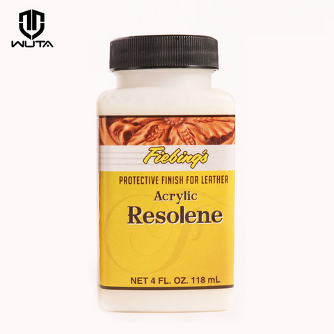 Protecteur de finition du cuir resolène acrylique | 118ml, importé américain, colorant imperméable, bricolage, Agent de cuirs antiques ou polis ► Photo 1/3