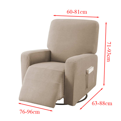 Housse de fauteuil inclinable élastique antidérapant housse de canapé de Massage tout compris pour fauteuil à oreilles canapé extensible ► Photo 1/6