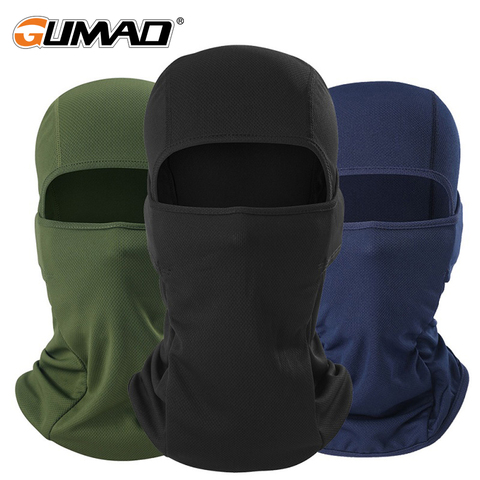 Extérieur Cyclisme Cagoule Masque Facial Complet Vélo Ski Moto Monte Snowboard Sport Casque Casque Liner Tactique Paintball Chapeau Chapeau ► Photo 1/6