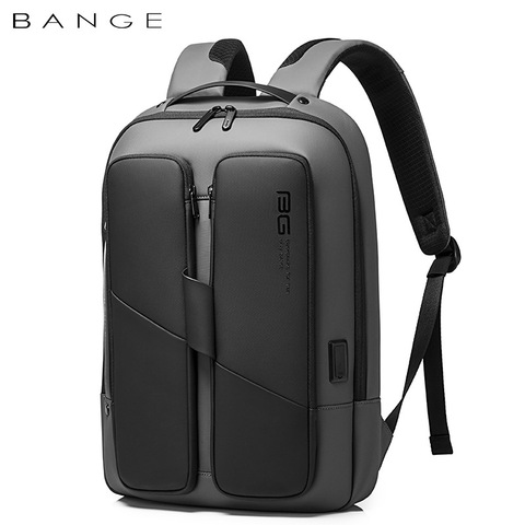 BANGE 2022 New Men Anti Theft Waterproof Laptop Backpack 15.6 Inch Daily Work Business Backpack School back pack mochila for Men ► Photo 1/6