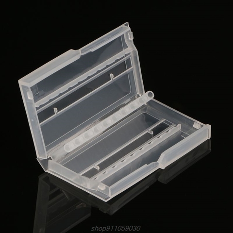 Boîte de rangement vide en plastique, 10 trous pour foret à ongles, boîte de rangement vide, support de fraise N13 20, livraison directe ► Photo 1/6