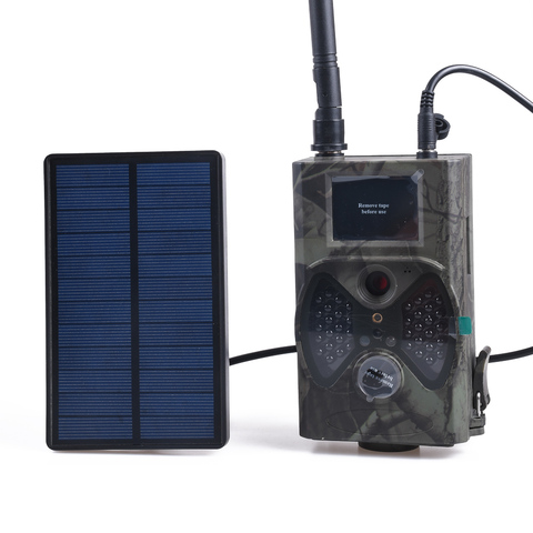 Caméra de chasse à panneau solaire HC300M 9V, chargeur d'alimentation externe pour Suntek, pièges photos, caméras de sentiers HC700G HC550G HC700M ► Photo 1/6