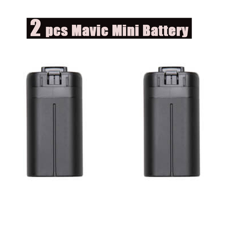 2 pièces 2400mAh pour Mini Batteries intelligentes DJI Mavic Mini Drone accessoires d'origine ► Photo 1/5