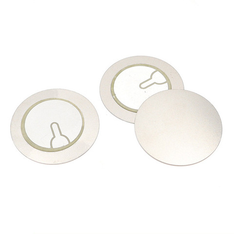 10 Pcs/lot 35MM triode en acier auto-excité piézoélectrique alarme sonore en céramique, piézo-céramique haute décibel pour détecteur de fumée ► Photo 1/3