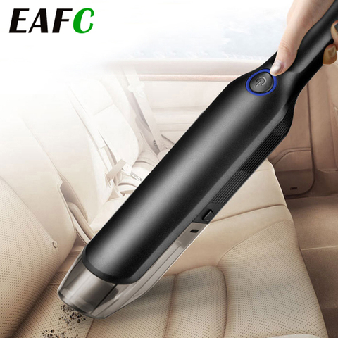 Aspirateur sans fil portable puissant Cyclone aspiration Rechargeable voiture aspirateur 6650 humide/sec Auto pour voiture maison animal cheveux ► Photo 1/6