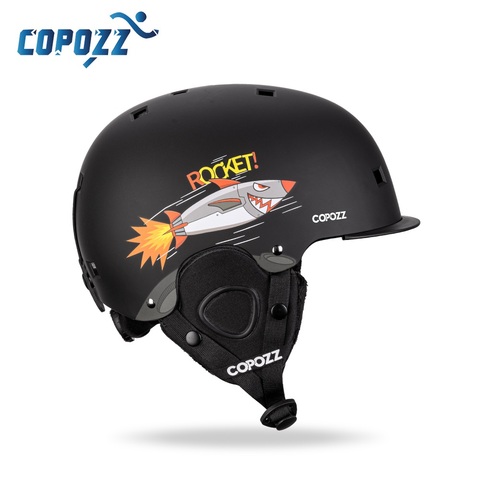 Casque de Ski de dessin animé pour enfants, Protection intégrale pour Sports de plein air, cyclisme, Snowboard, équipement de Ski ► Photo 1/6