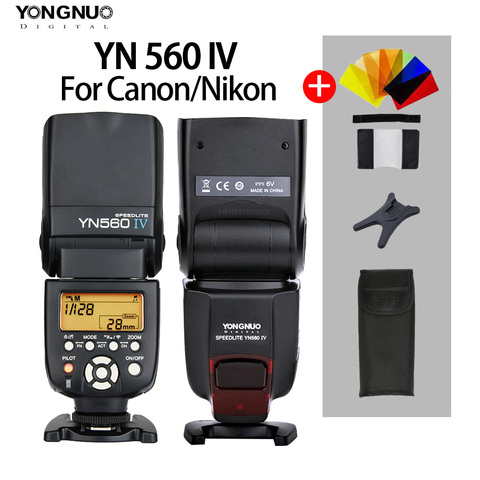 Yongnuo YN560 III IV YN560III YN560IV 2.4G sans fil maître et groupe flash Speedlite pour Nikon Canon Pentax Olympus sony caméra ► Photo 1/6