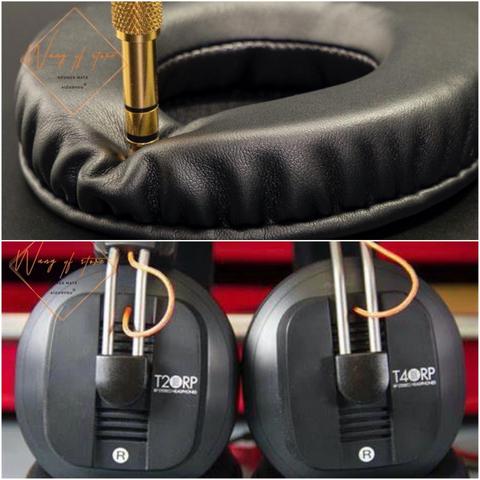 Coussinets d'oreille en cuir souple, coussin en mousse pour écouteurs Fostex T20RP T40RP T20RP-MK3 T40RP-MK3, qualité parfaite, pas Version bon marché ► Photo 1/6