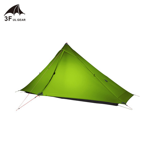 3F UL Gear – tente sans tiges pour une personne, en Silicone, ultralégère, imperméable, 3 saisons, pour Camping en plein air et randonnée, Lanshan 1 Pro ► Photo 1/1