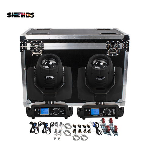 SHEHDS-projecteur à tête mobile 230W 7R DMX, éclairage de scène pour spectacle en plein air, fête ou Club avec valise de rangement ► Photo 1/6