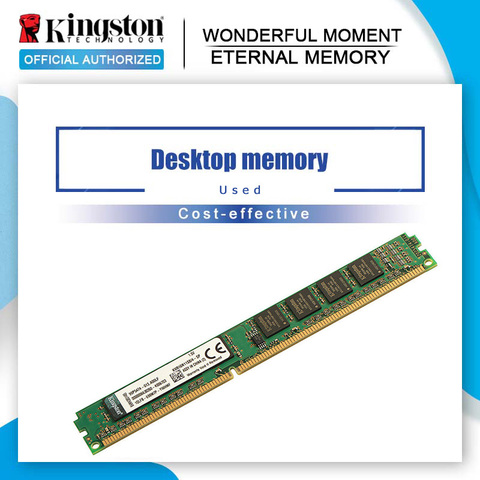 Kingston-PC ordinateur de bureau de mémoire, 2 go, 2 go, 800MHz, PC2-6400 MHz, RAM 800 667, 6400, 2 go, 4 go, 8 go, PC3 DDR3, 1G/2G, 4G, 8G, 1333MHz ► Photo 1/5