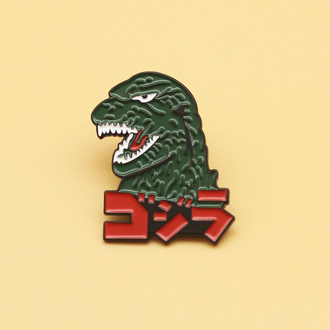Broche de dinosaure et épingles en émail hommes et femmes cadeaux de bijoux de mode anime film roman revers insignes ► Photo 1/6