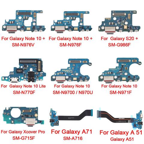 Carte de Port de charge USB pour Samsung Galaxy Note 10 + 5G SM-N976V/S20/SM-N976F/10 Lite SM-N770F/10 SM-N9700/N970U/SM-N971F/A71/51 ► Photo 1/6