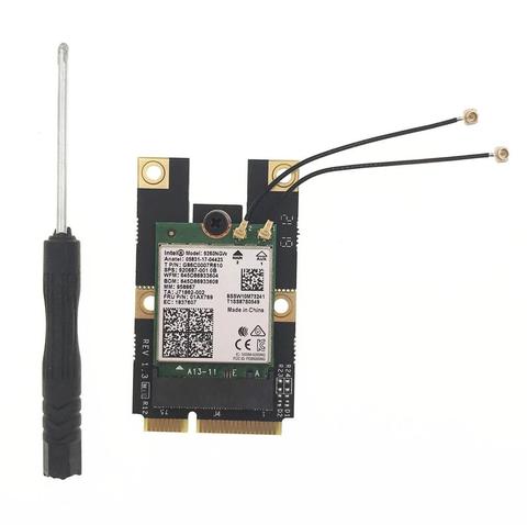 Carte adaptateur WIFI WLAN vers Mini pcie Express, pour Intel 9260 AX200 M.2(NGFF), avec win 10 et MUMIMO ► Photo 1/6