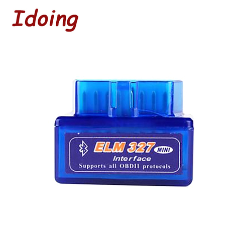 Idoo-ELM 327 V1.5 Bluetooth Scanner de voiture, outil de Diagnostic de véhicule, Interface OBD2 OBD-II, fonctionne avec Android ► Photo 1/6