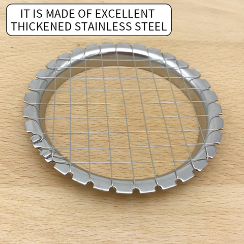 Dispositif pour couper les œufs en acier inoxydable, grille pour les salades de légumes, pommes de terre, outils pour champignons, hachoir de cuisine ► Photo 1/6