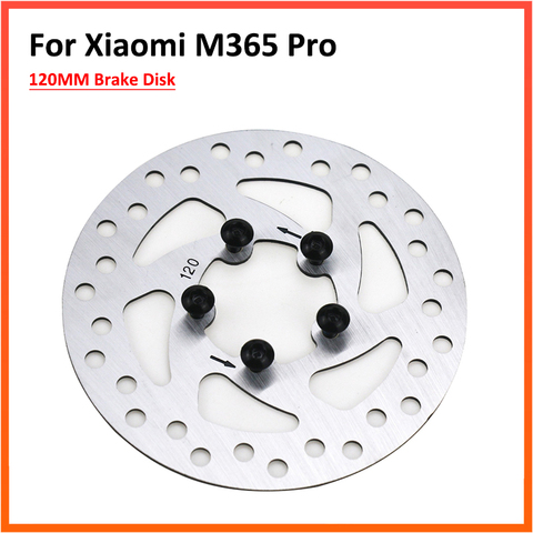 Disque de frein de roue arrière avec accessoires à vis, 120MM, pour Scooter électrique Xiaomi M365 Pro Mijia M365 ► Photo 1/6