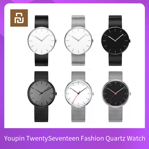 Nouveau Original Youpin vingt-sept lumineux étanche mode montre à Quartz élégant en acier 316L meilleures marques de montre pour hommes femmes ► Photo 1/6