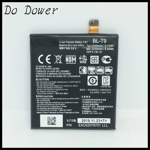 Batterie de remplacement, 2300mAh, pour LG Google Nexus 5 D820 D821 Nexus5 BLT9 BL T9 ► Photo 1/6