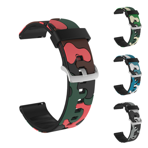 Bracelet de rechange en Silicone pour Amazfit GTR 2, 20mm, 22mm, 42mm, 47mm, Huami Amazfit Stratos GTS2 Bip U/S ► Photo 1/6