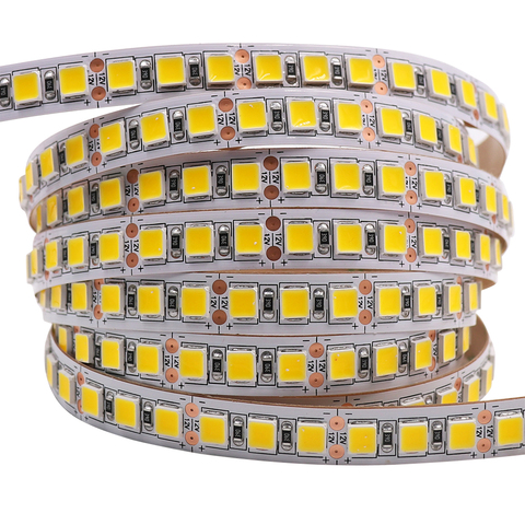 Bande lumineuse décorative, étanche, ruban d'éclairage, Flexible, 5M 12V 24V, LED, 5054, 5050, 2835, 5630, 4040, Led, LED pixels ► Photo 1/6