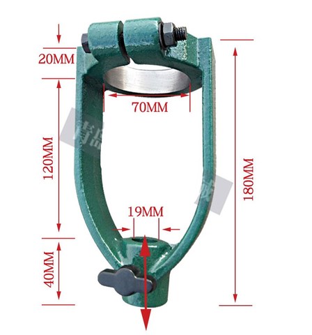 Perceuse d'établi de diamètre intérieur 70 / 92MM à tenon carré convertisseur de machine accessoires d'oeillets ► Photo 1/1