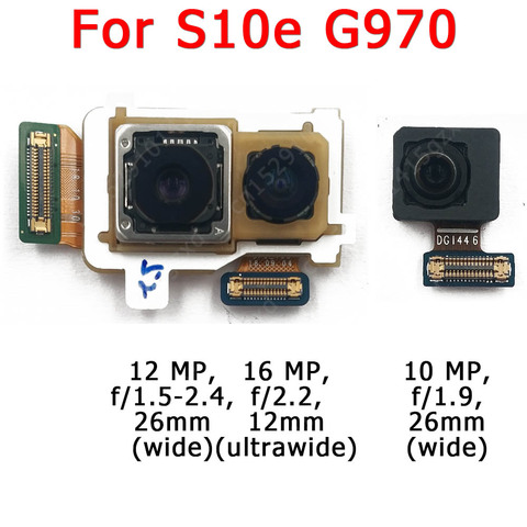 Caméra avant et arrière pour Samsung Galaxy S10e G970, Module de caméra face principale, pièces de rechange flexibles originales ► Photo 1/4