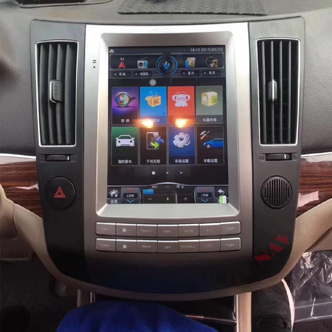 Autoradio Android 10, Carplay, DSP, Navigation GPS, Audio/vidéo, lecteur multimédia, écran IPS, Tesla, pour voiture Hyundai Veracruz IX55 (2006 – 2012) ► Photo 1/6