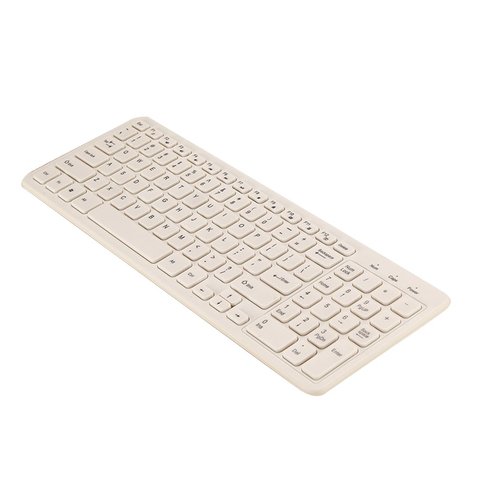 Clavier USB filaire 96 touches, touches chocolat confortables et silencieuses, pour ordinateur et ordinateur, clavier Durable et Ultra-mince ► Photo 1/6