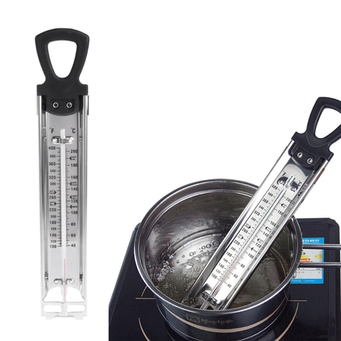 Thermomètre de cuisine artisanal en acier inoxydable, thermomètre de cuisson pour le sucre, bonbons, liquide ► Photo 1/6