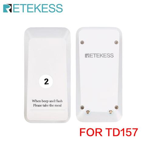 Retekess – récepteur téléavertisseur sans fil TD157, système d'appel pour Restaurant, café, église, clinique, 1 pièces ► Photo 1/6