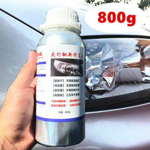 Liquide de polissage pour phares de voiture, 800g, produit chimique ► Photo 1/4