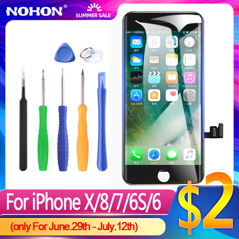 NOHON – ensemble écran tactile LCD, 3D Touch, de remplacement, pour iPhone 6S 7 8 X XS XR ► Photo 1/6