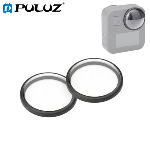 PULUZ – 2 couvercles d'objectif de caméra en acrylique, pour GoPro Max ► Photo 1/6