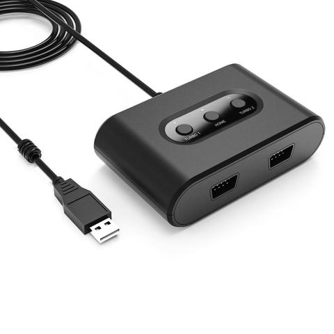 Adaptateur convertisseur USB double Port, Compatible avec Switch, Windows, PC, MayFlash, SEGA, Mega Drive ► Photo 1/4