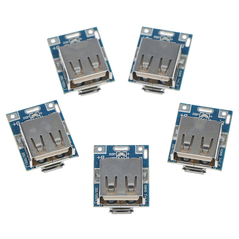 Circuit imprimé de chargeur de batterie au Lithium 3.7V, Module de charge Boost, bricolage pour 5V 1a ► Photo 1/6