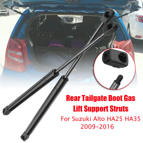 2 pièces voiture arrière hayon botte d'ascenseur de gaz voie bar pour Suzuki Alto HA25 HA35 2009 2010 2011 2012 2013 2014 2015 2016 ► Photo 1/6