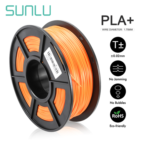 SUNLU PLA PLUS stylo à Filament imprimé en 3D, consommable, 1.75mm, 1KG, 1.75mm, extrudeuse pour bricolage ► Photo 1/6