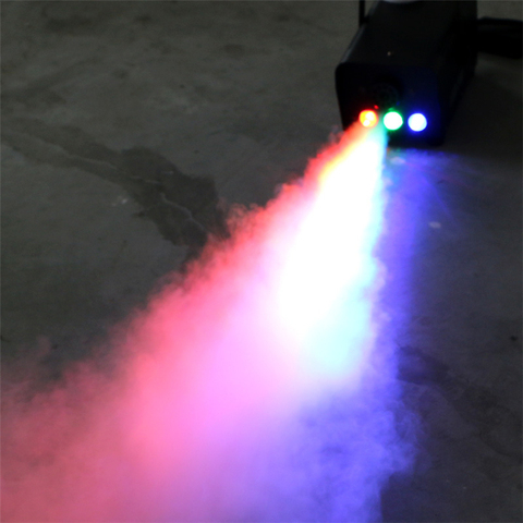 Machine à fumée LED 500W RGB mixte, machine à brouillard à commande sans fil, générateur de fumée pour scène professionnelle, brumisateur de barres de fête pour voiture, offre spéciale ► Photo 1/6