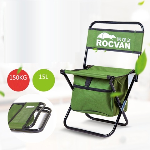 Chaise pliante ultralégère Portable pour voyage, Camping, pêche, sac à dos en plein air, randonnée, pique-nique, outils de pêche ► Photo 1/6