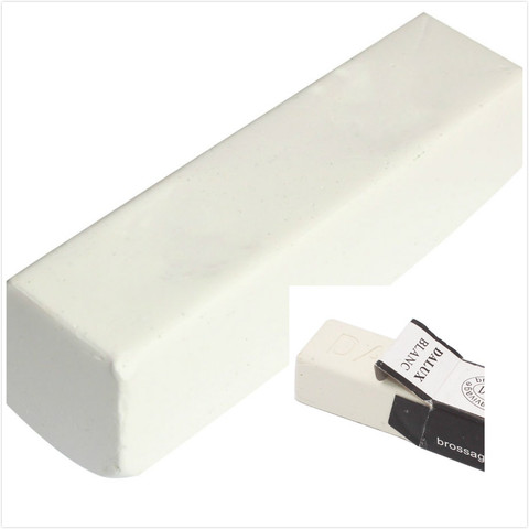 Pâte de polissage Abrasive blanche, 1 pièce, cire pour composé de Lustre élevé, composé de finition, meulage des métaux ► Photo 1/1
