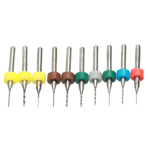 Jeu de mèches en carbure de tungstène pour réparation de circuits imprimés de montres, 0.3-1.2mm ► Photo 1/6