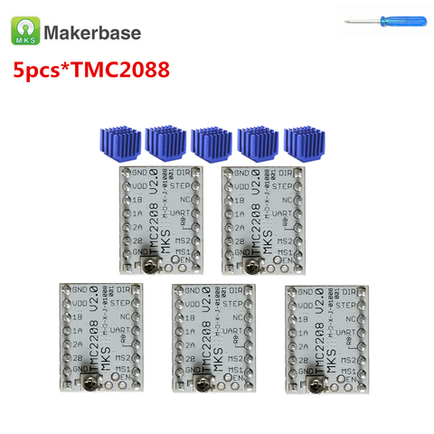 Module de contrôleur de moteur pas à pas TMC 2208, avec outils d'imprimante 3d, cr-10 pièces ► Photo 1/4