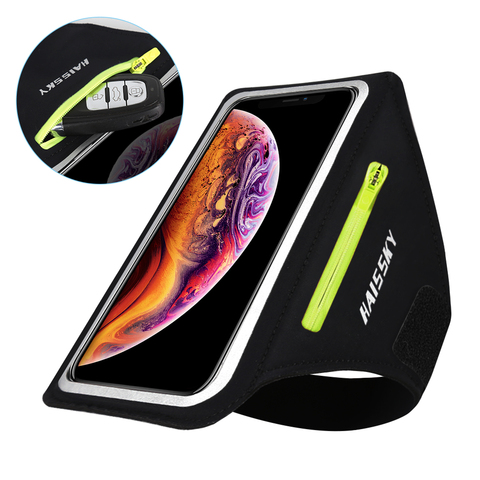 6.8 pouces Sport brassards étui pour iPhone SE 2022 11 Pro Max X XR Xs Max gymnase en cours d'exécution étui de téléphone pour Huawei P40 Samsung S20 Note 10 ► Photo 1/6