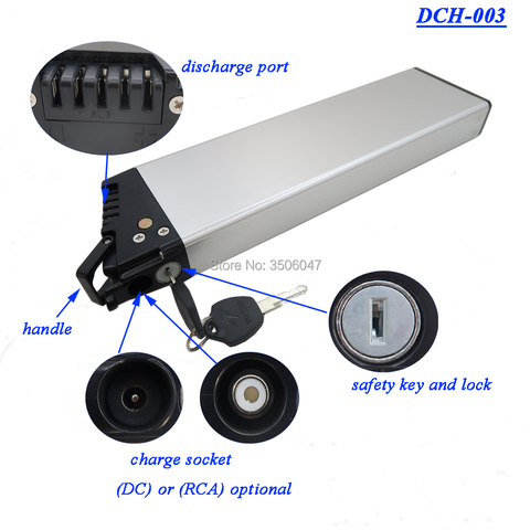 Livraison gratuite pliant batterie de vélo électrique 36v 10ah 10.4ah 11ah 11.6ah 12ah 12.8ah 13ah 13.6ah 14ah pliant batterie e-vtt ► Photo 1/6