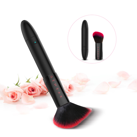 Baguette de massage vibrante rechargeable, 10 vitesses, brosse magique pour maquillage, jouets pour adultes, intimité des femmes, pour couple ► Photo 1/6