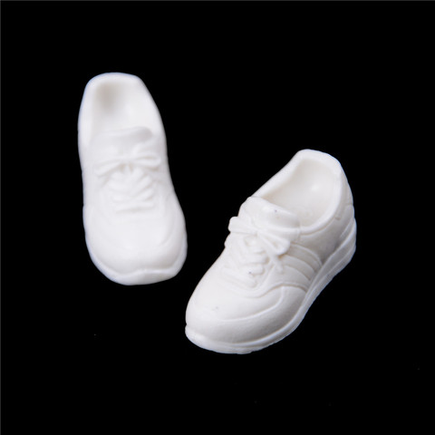 Pizies 1 paire mignon poupée chaussures Sport blanc chaussures pour Blyth poupée adapté pour Licca 1/6 poupée ► Photo 1/6