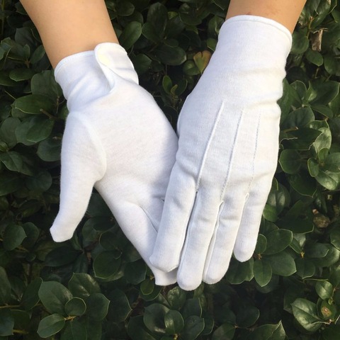 Offre Spéciale 100% coton blanc maçonnique gants Mason Freedom personnalisé fait étiquette gants Anime Cosplay blanc gants accessoires ► Photo 1/3